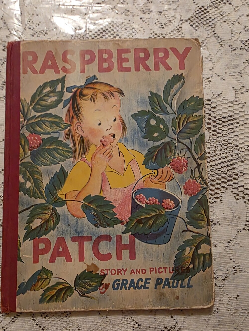 Raspberry Patch Grace Paull Junior Books Hardcover 1942 Doubleday illustrated
